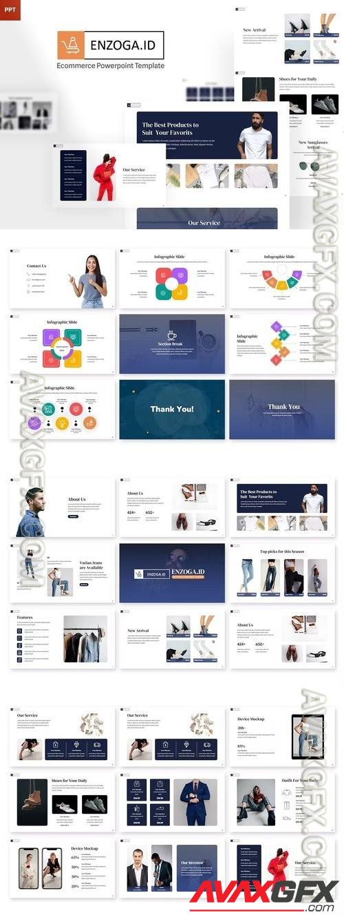 Enzoga - Ecommerce Powerpoint Template