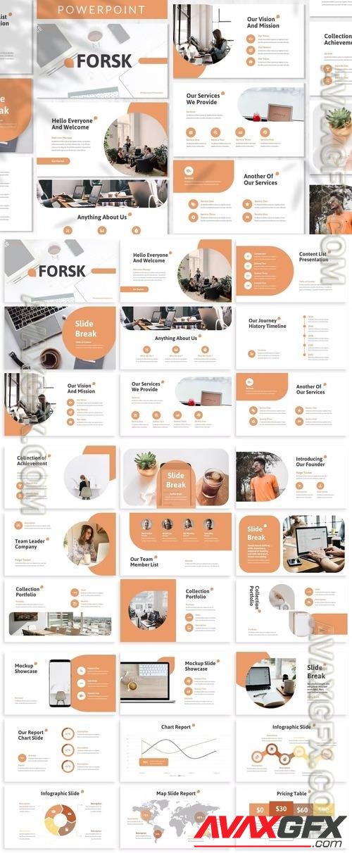 Forsk - Business Powerpoint Template