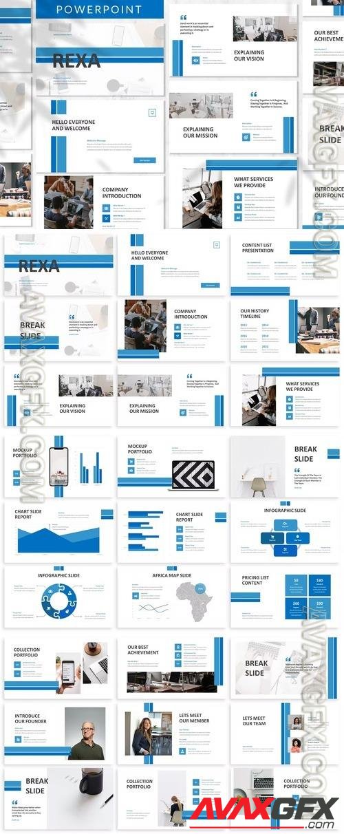 Rexa - Business Powerpoint Template