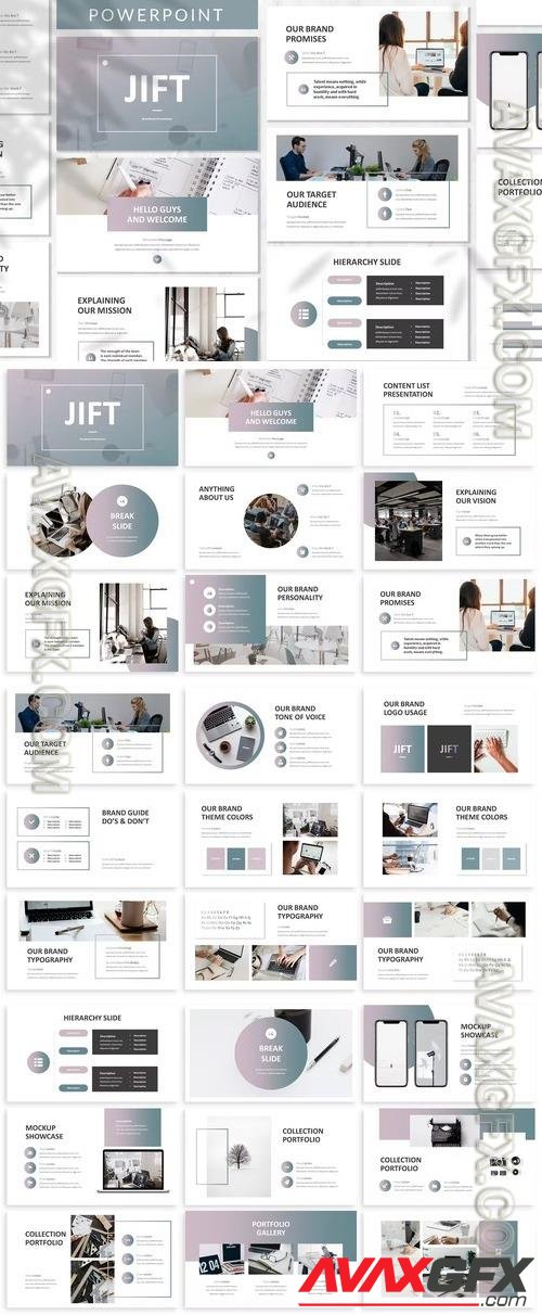 Jift - Business Powerpoint Template