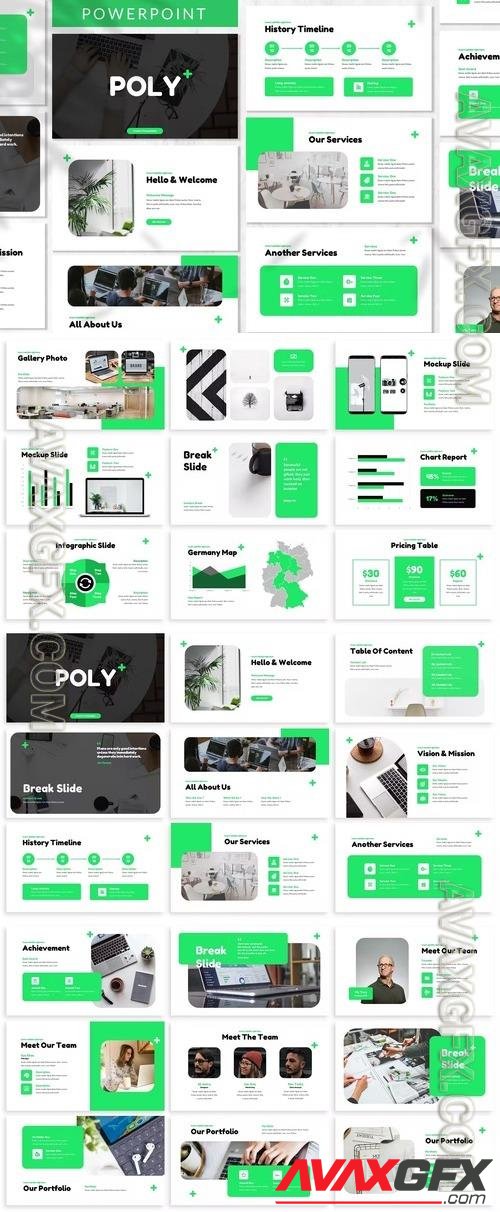 Poly - Business Powerpoint Template