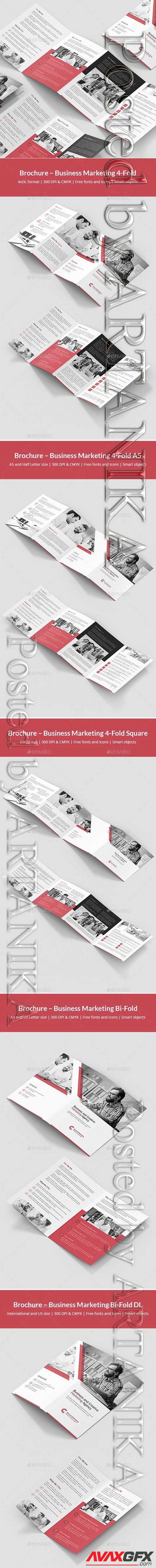 GraphicRiver - Business Marketing  Brochures Bundle Print Templates 10 in 1 21522205