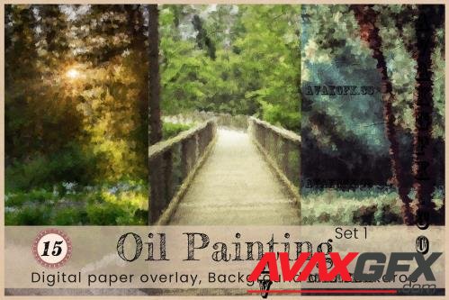 Oil Painting Photoshop Drawing - 7408348