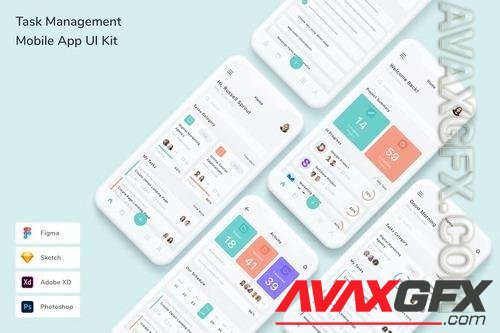 Task Management Mobile App UI Kit