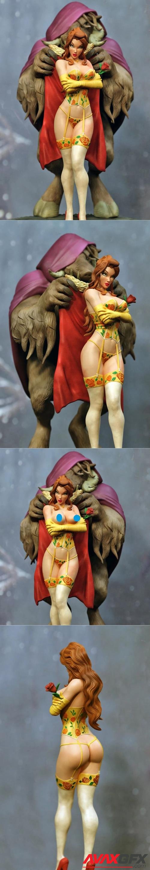 Beauty and the Beast – 3D Print