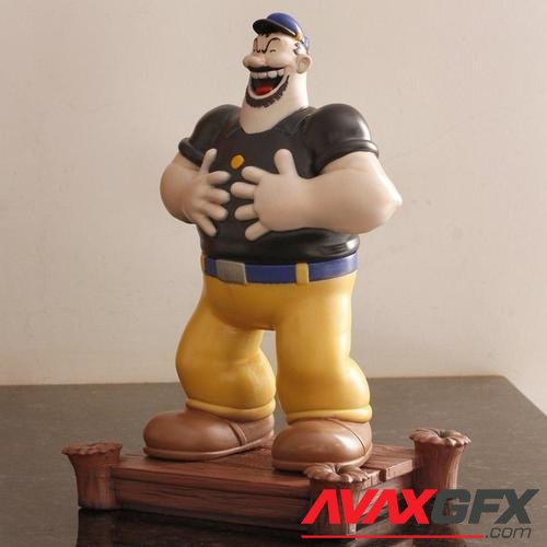 Bluto Popeye – 3D Print