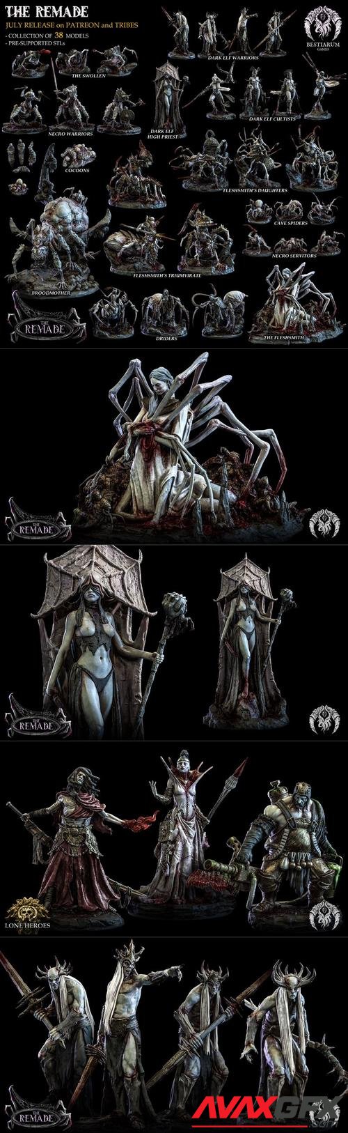 Bestiarum Miniatures - The Remade July 2022 – 3D Print