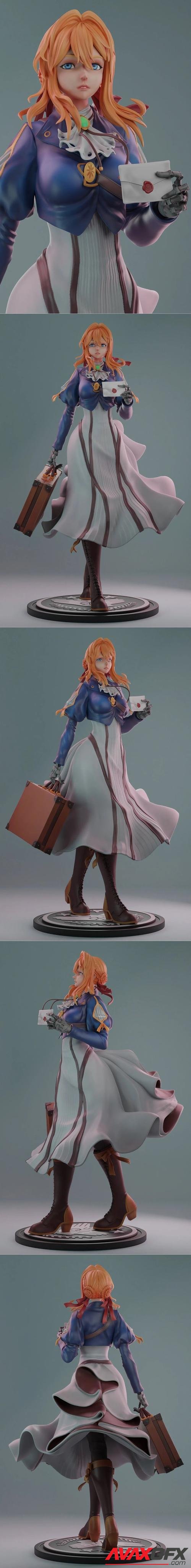 Violet Evergardenl – 3D Print