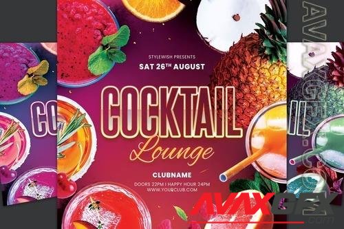 Cocktail Loung Flyer