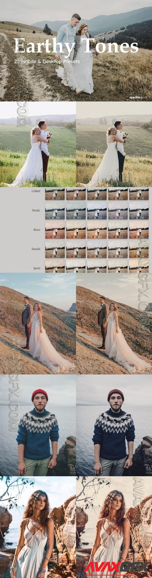 25 Earthy Tones Lightroom Presets and LUTs