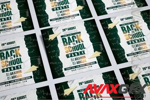 Back To school Flyer 5QPZ23M