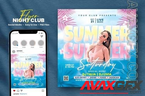 Summer Party Flyer - Livia QGMG8MB