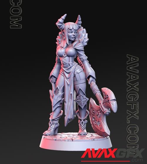 Soraya - Demon Girl 3D Print