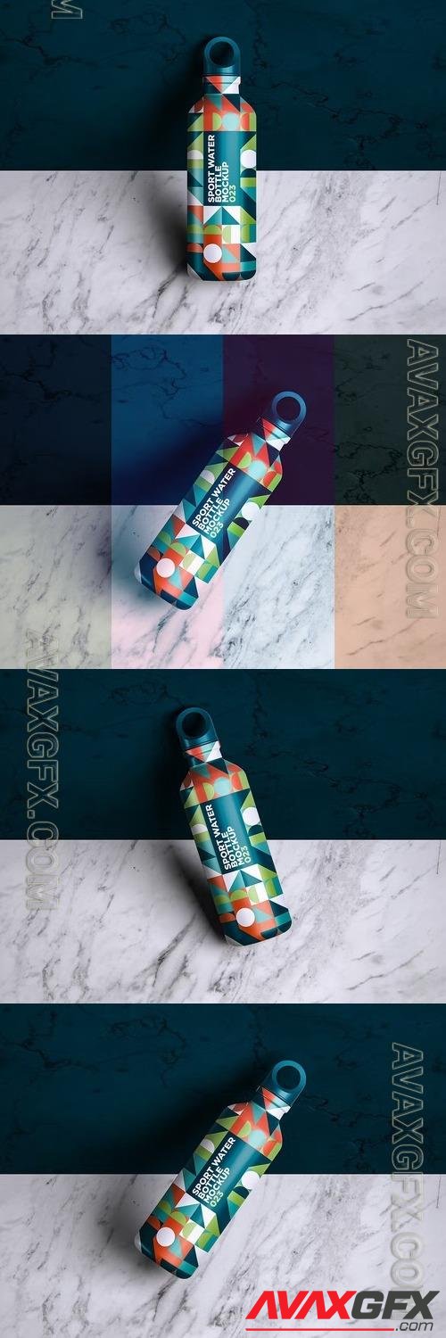 Sport Water Bottle Mockup 023