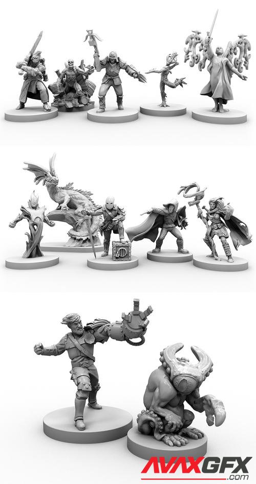 Planebreaker Miniatures Pack – 3D Print