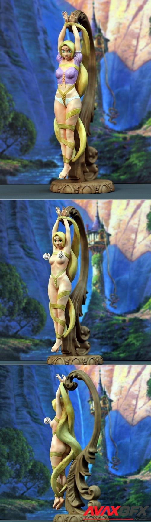 Rapunzel BDSM – 3D Print