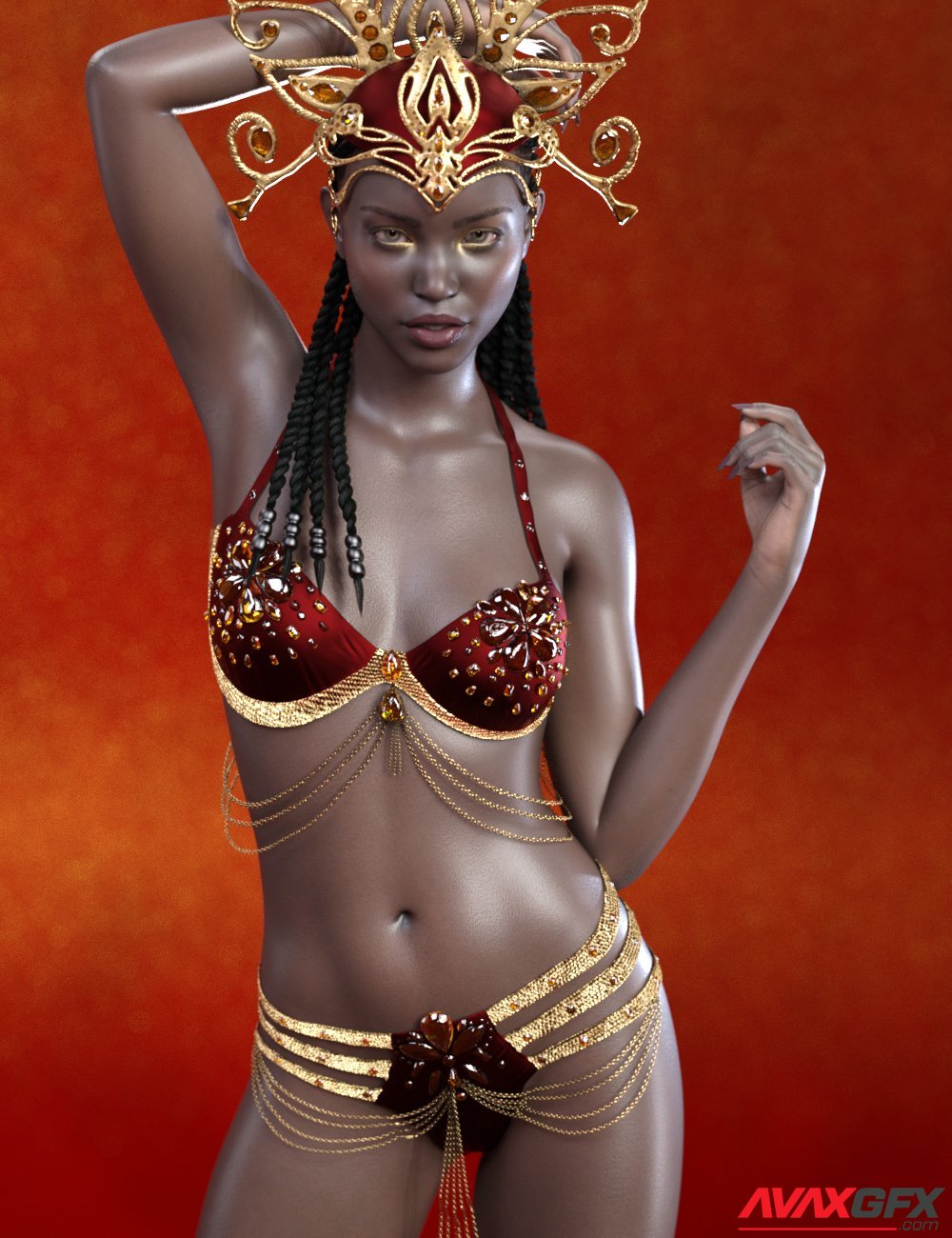 CB Passistas Outfit for G8 and G8.1 Females Bundle
