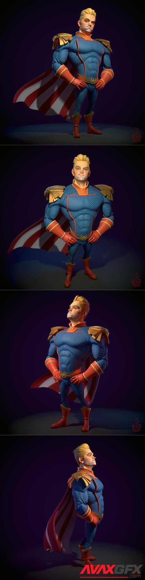 Homelander – 3D Print