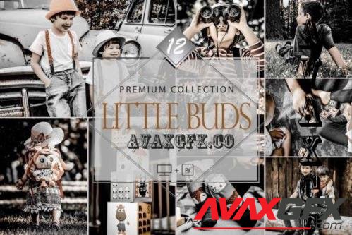 12 Photoshop Actions, Little Buds Ps