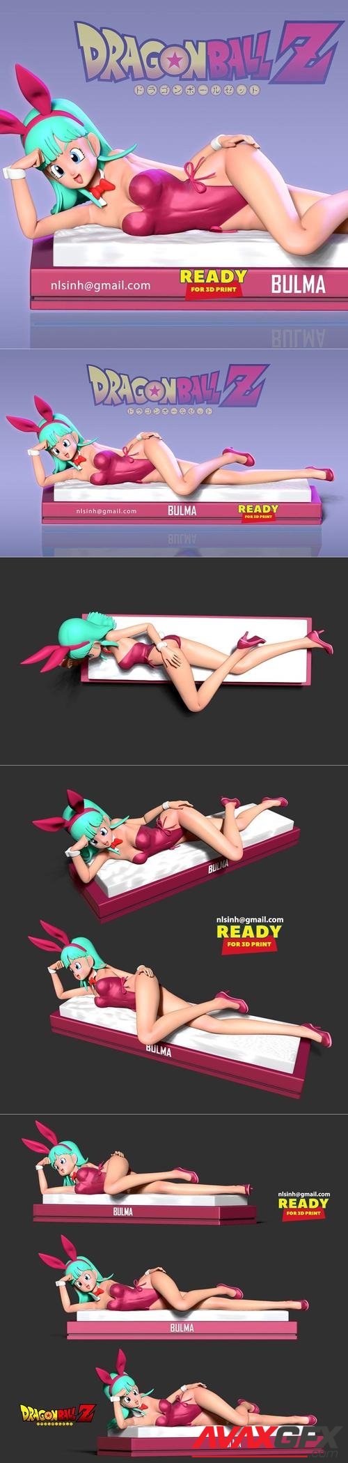 Bunny Bulma - Dragon Ball Z – 3D Print