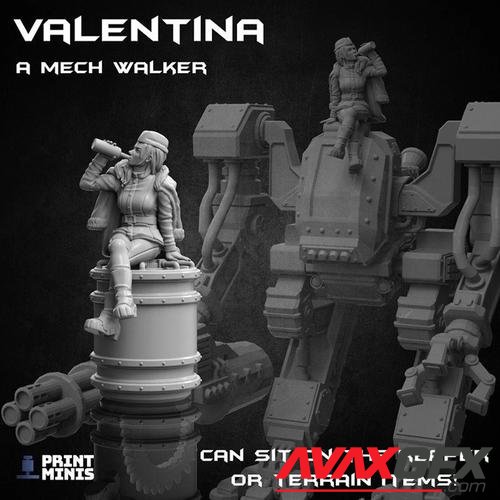 Valentina Sitting – 3D Print