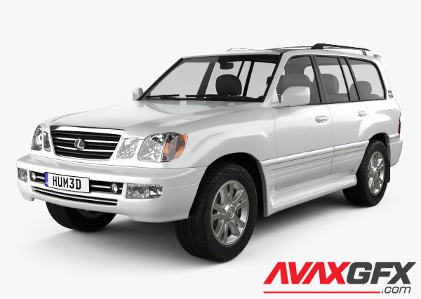 Lexus LX 2003 3D