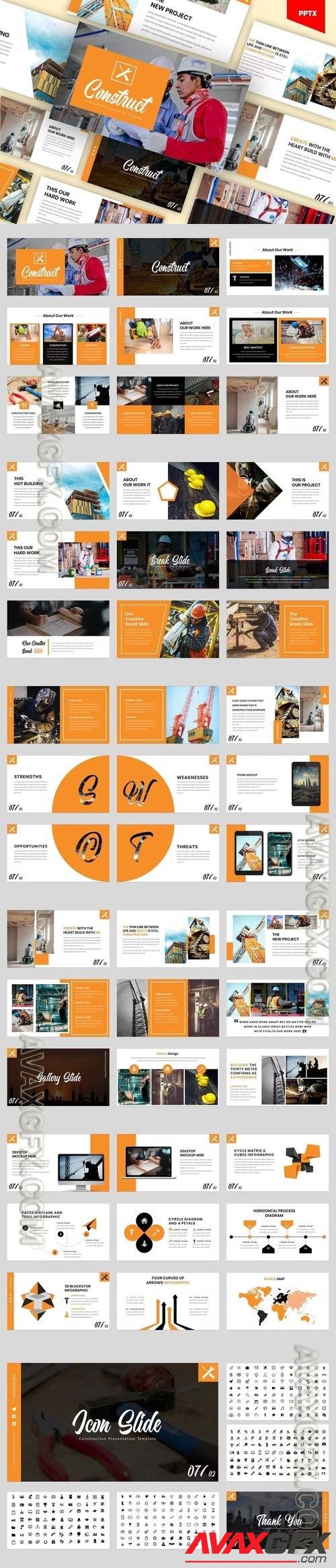 Construction & Building PowerPoint Template