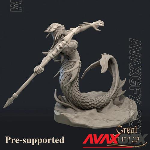 Siren In Attack 3D Print