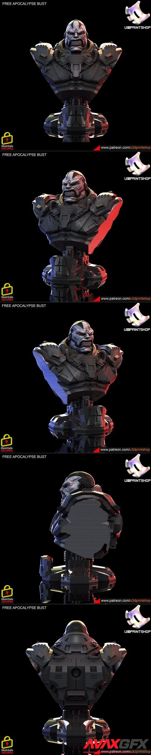 APocalypse bust – 3D Print