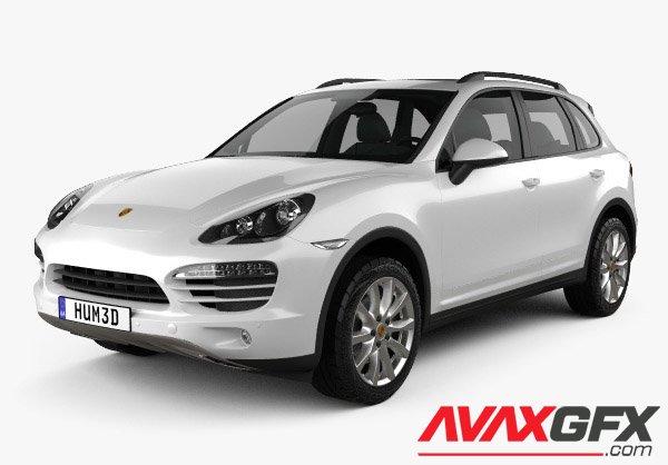 Porsche Cayenne Hybrid 2011 3D