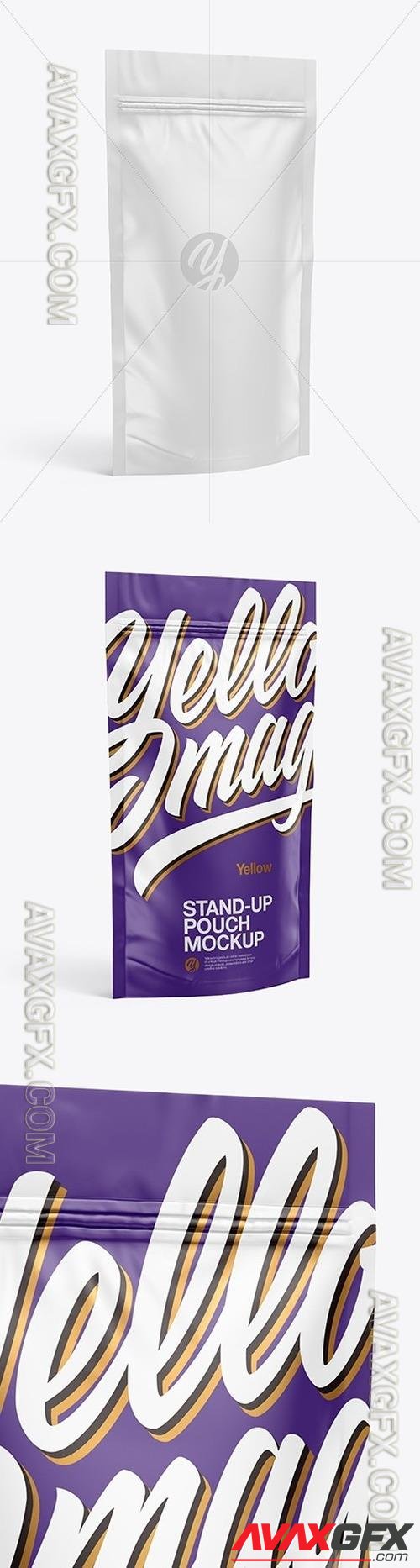 Matte Stand-Up Pouch Mockup 49984 TIF