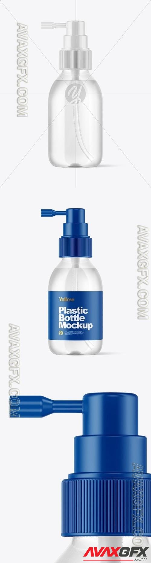 Clear Spray Bottle Mockup 50076 TIF
