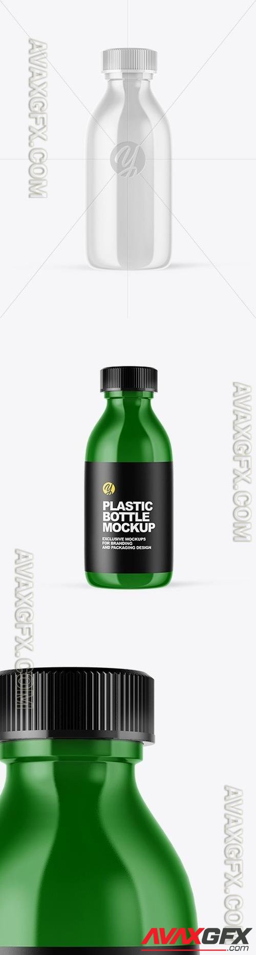 Glossy Plastic Oil Bottle Mockup 49775 TIF