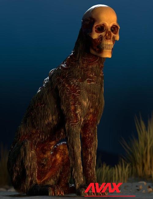 Skull Hound HD for Daz Dog 8