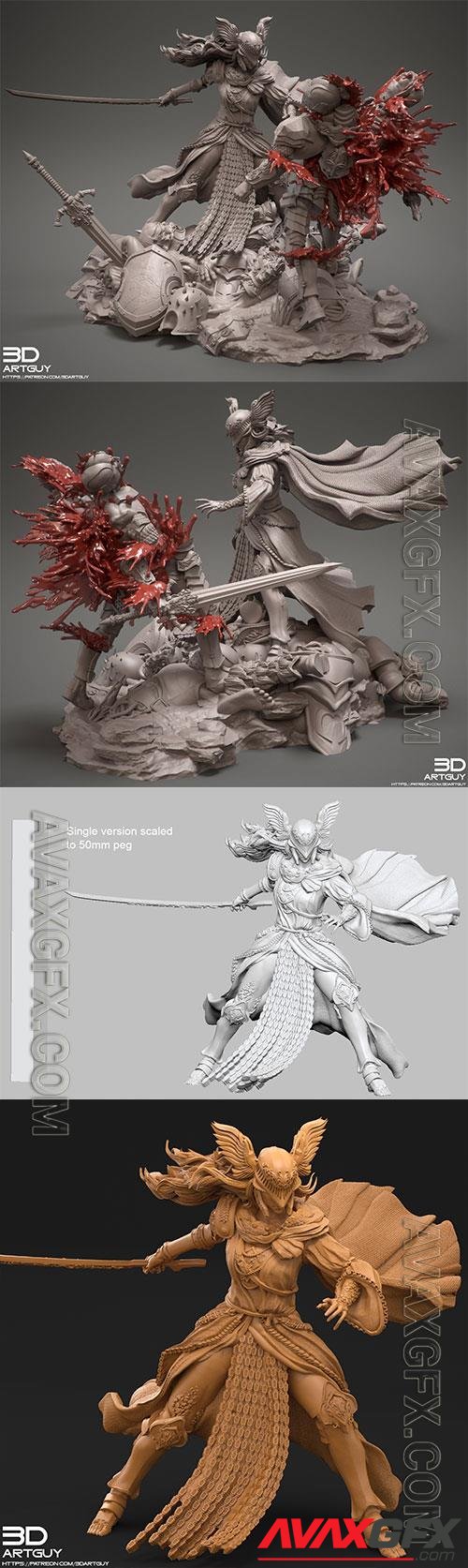 Swordmaster 3D Print