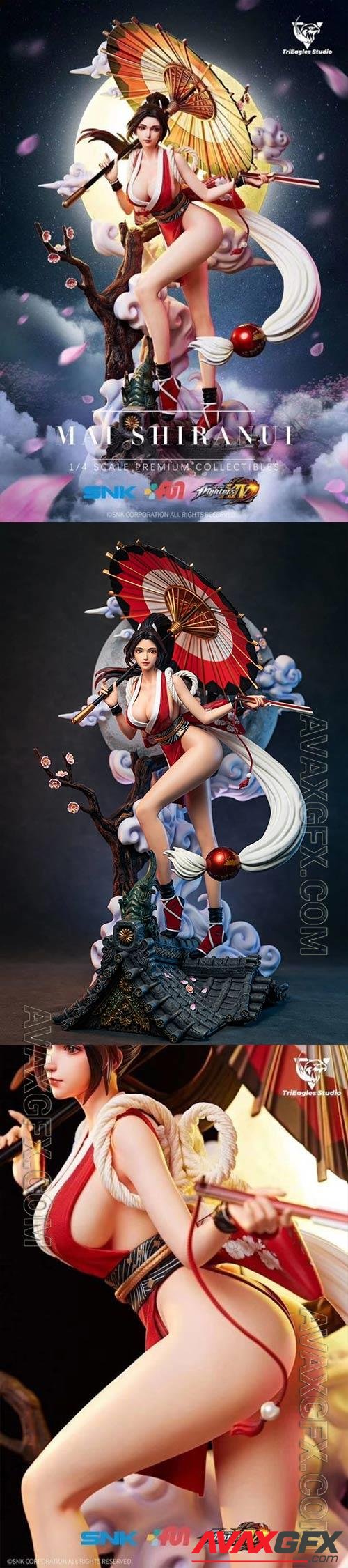 Mai Shiranui - The King of Fighters 3D Print