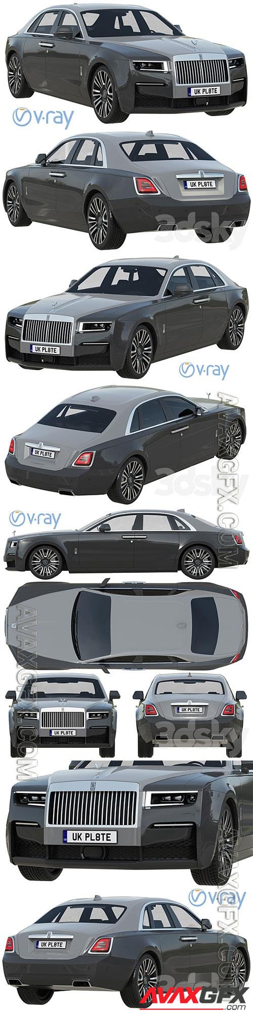 Rolls-Royce Ghost 3D Model