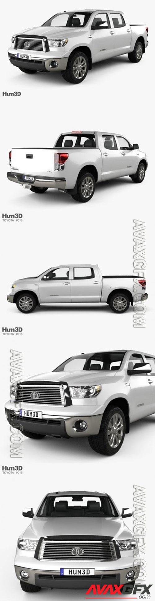 Toyota Tundra Crew Max 2011 3D Model