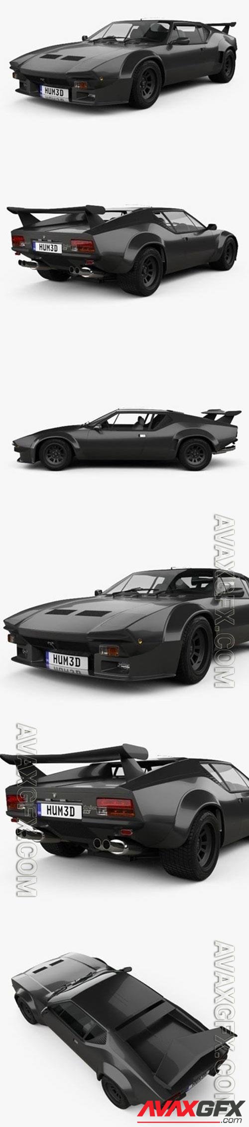 De-Tomaso Pantera GT5S 1984 3D Model