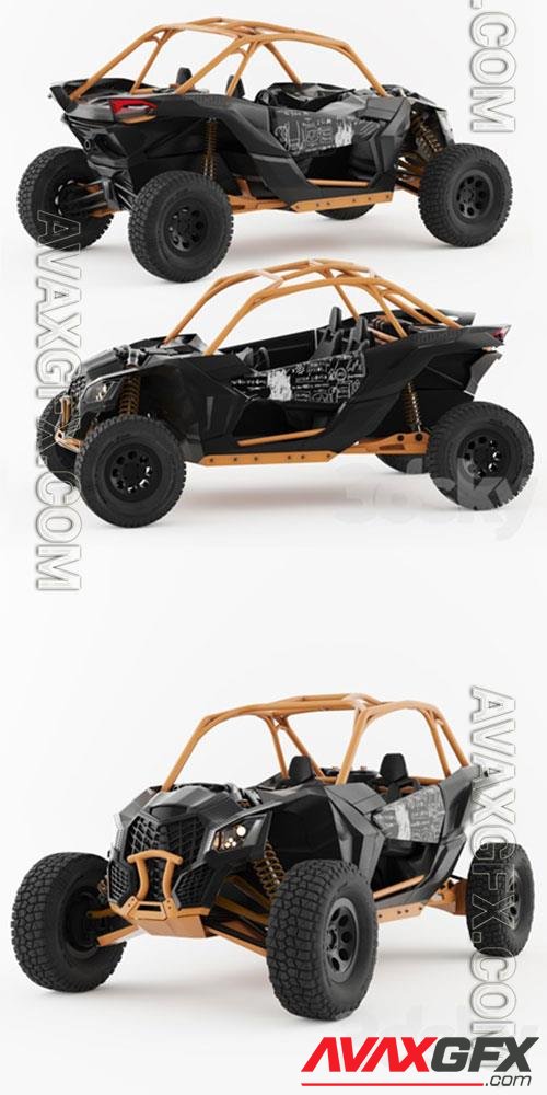 Baggi can-am maverick 2019 3D Model