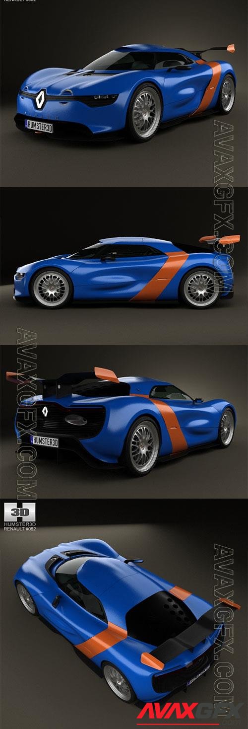 Renault Alpine A110-50 2012 3D Model