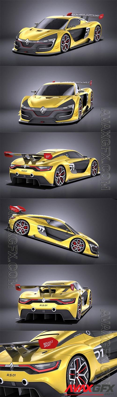 Renault Sport RS01 3D Model