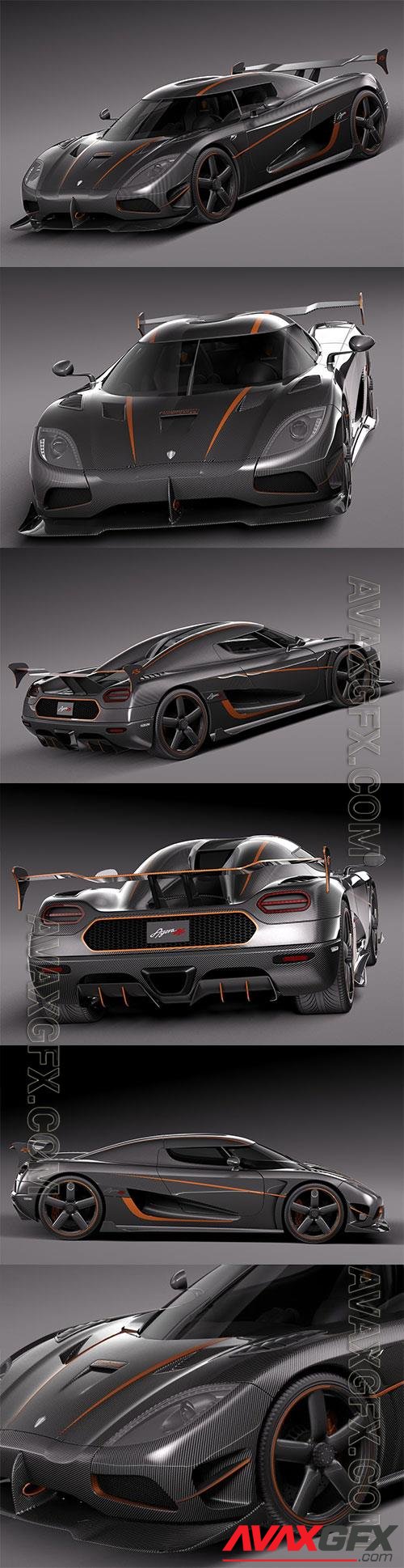 Koenigsegg Agera RS 2015 3D Model