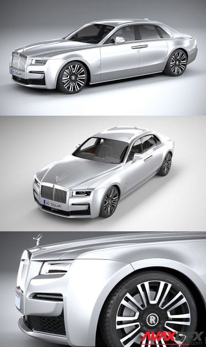 Rolls-Royce Ghost 2021 3D