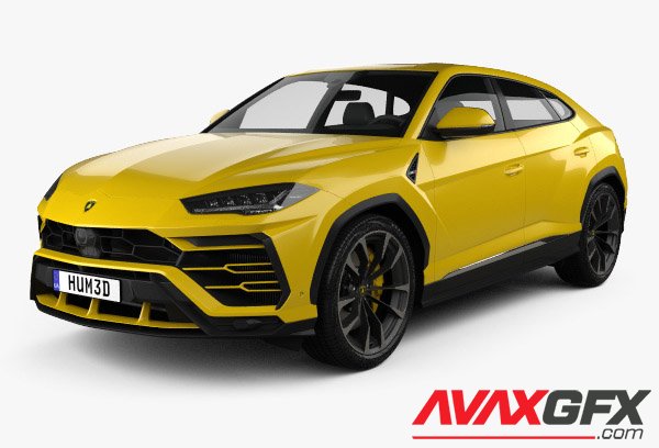 Lamborghini Urus 2020 3D