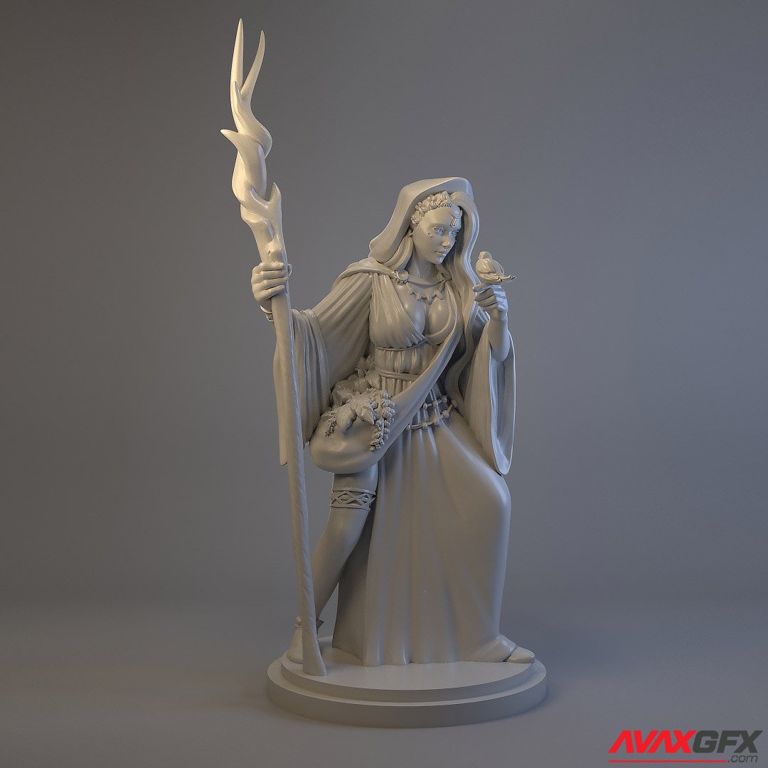 Eir Norse Goddess 3D Print