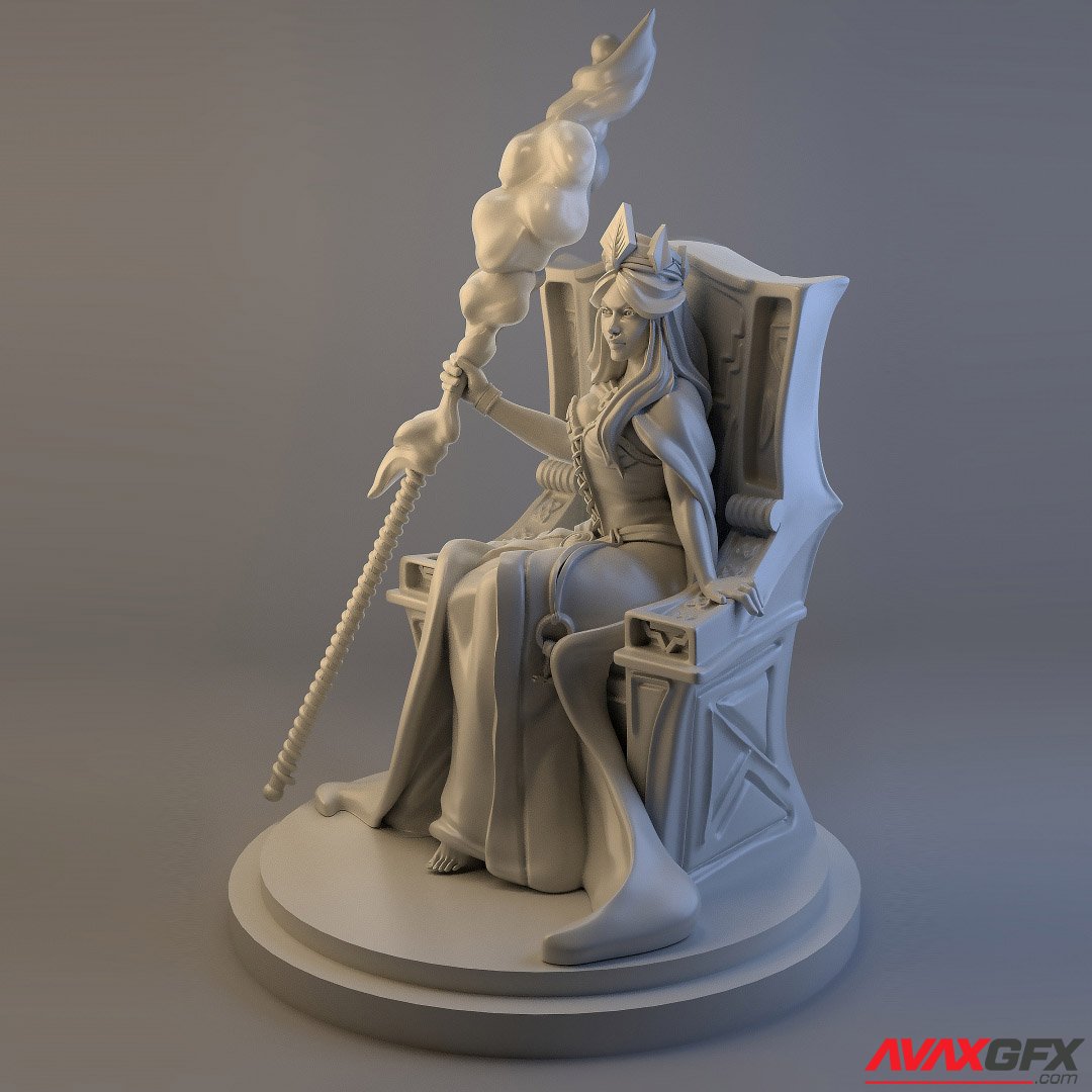 Frigg Norse Goddess 3D Print