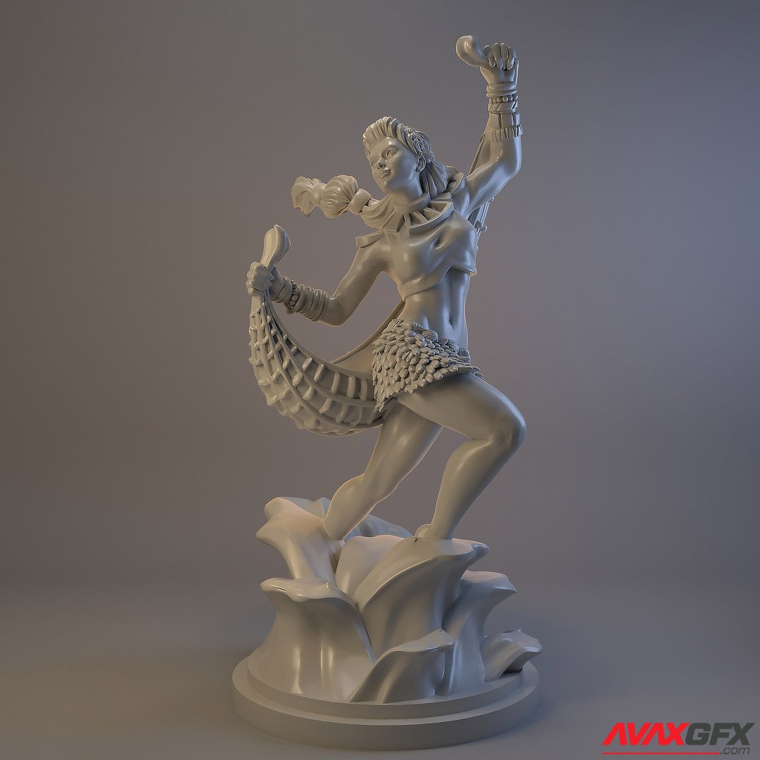 Ran Norse Goddess 3D Print