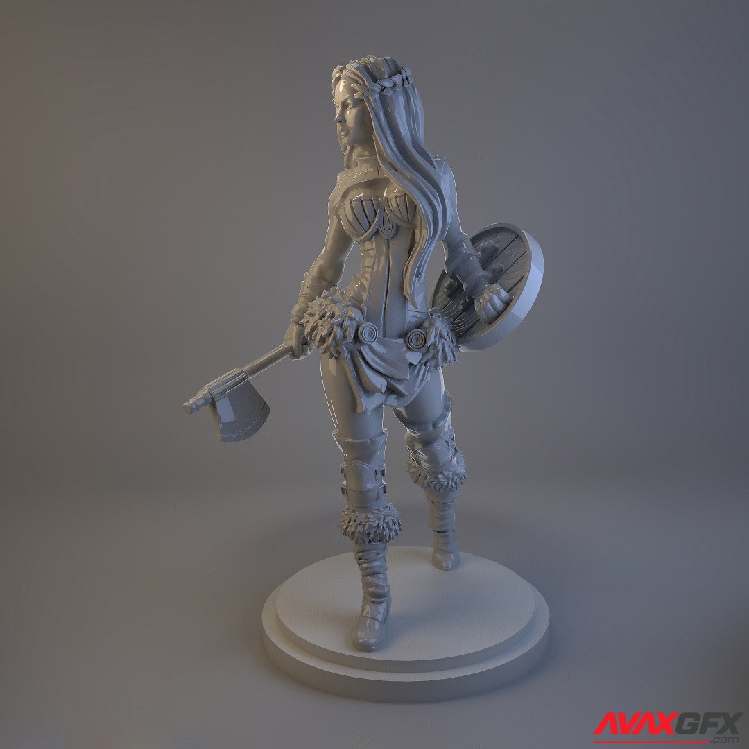 Sif Norse Goddess 3D Print