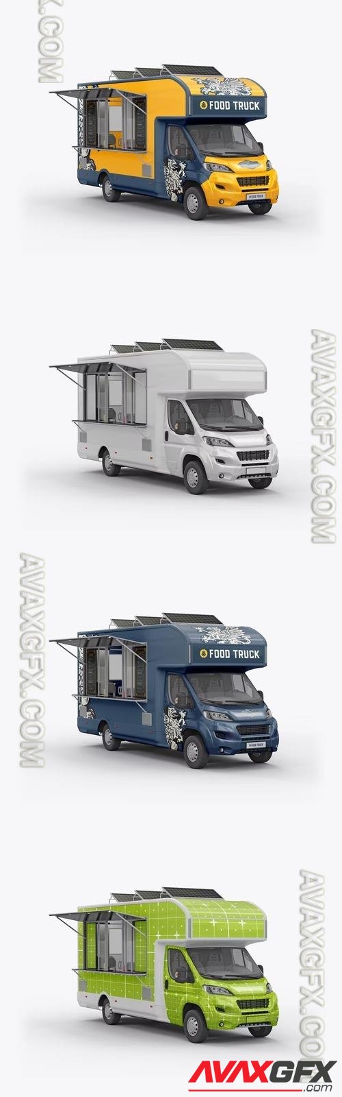 Food Trailer Mockup 3CBB89H